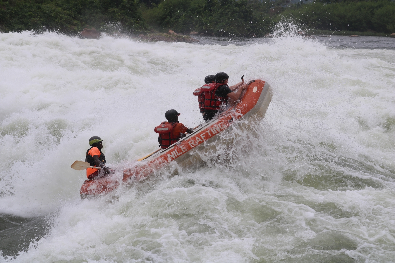 Rafting the Nile River