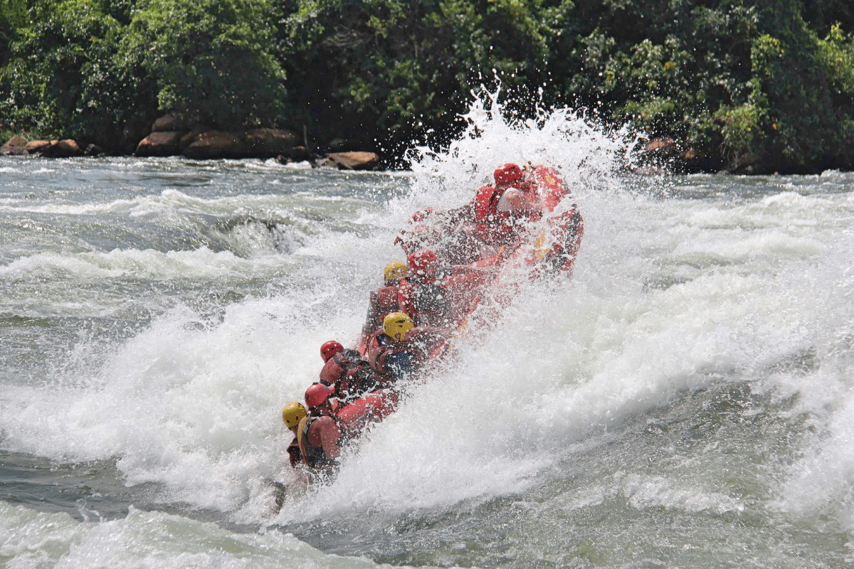 Rafting the Nile River